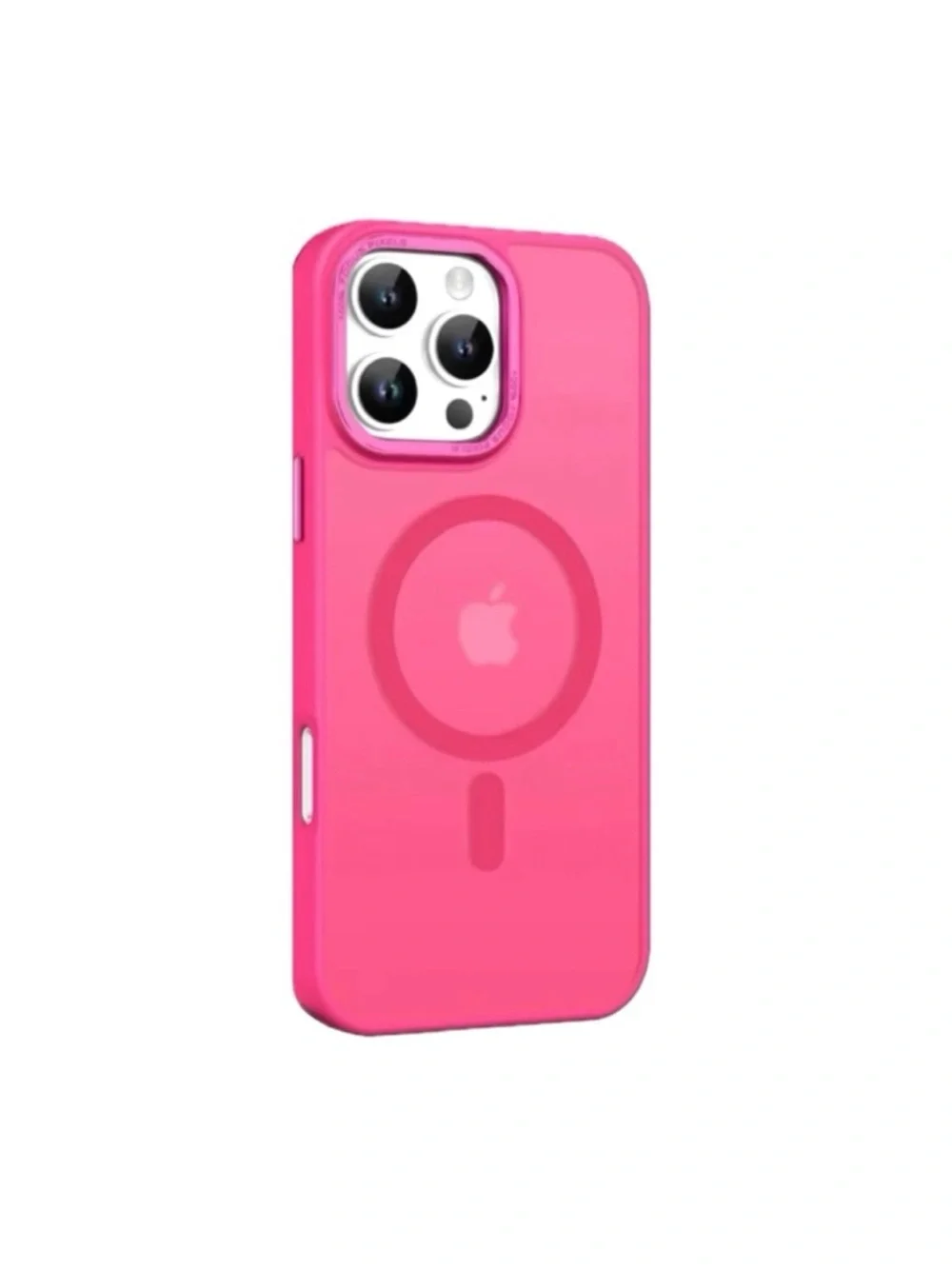 Bentoben iPhone 16 Pro Case with MagSafe - Hot Pink